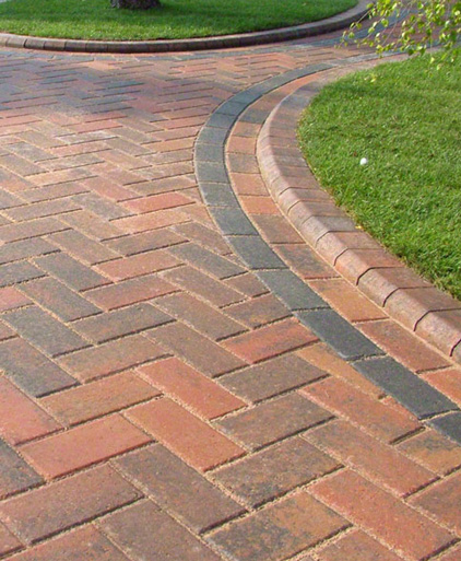 block paving driveway